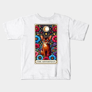 Abyssinian Tarot Card Kids T-Shirt